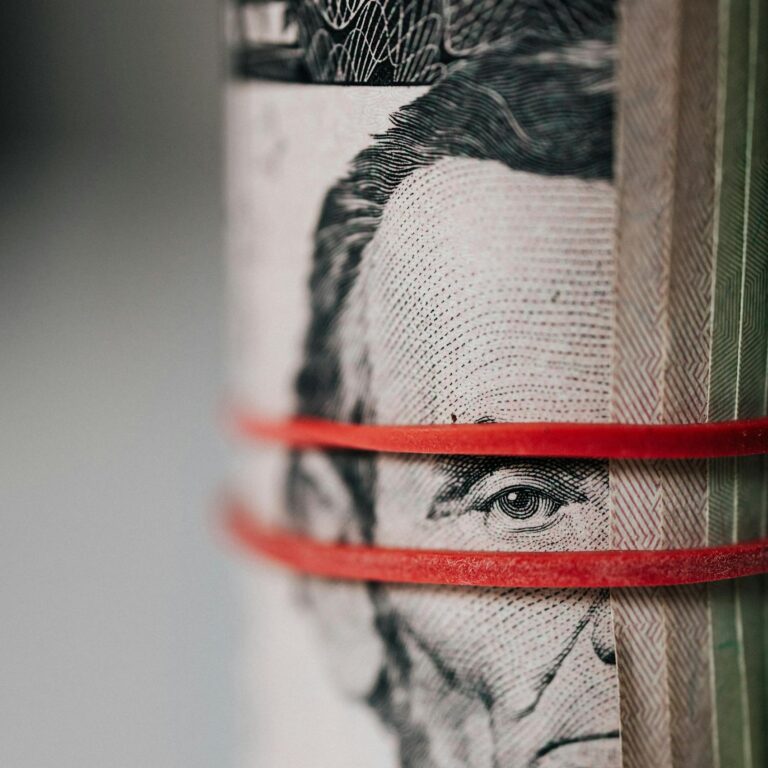 a close up of a money